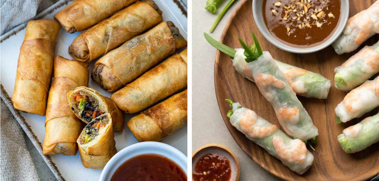 Poznáte rozdíl mezi jarními a letními závitky?