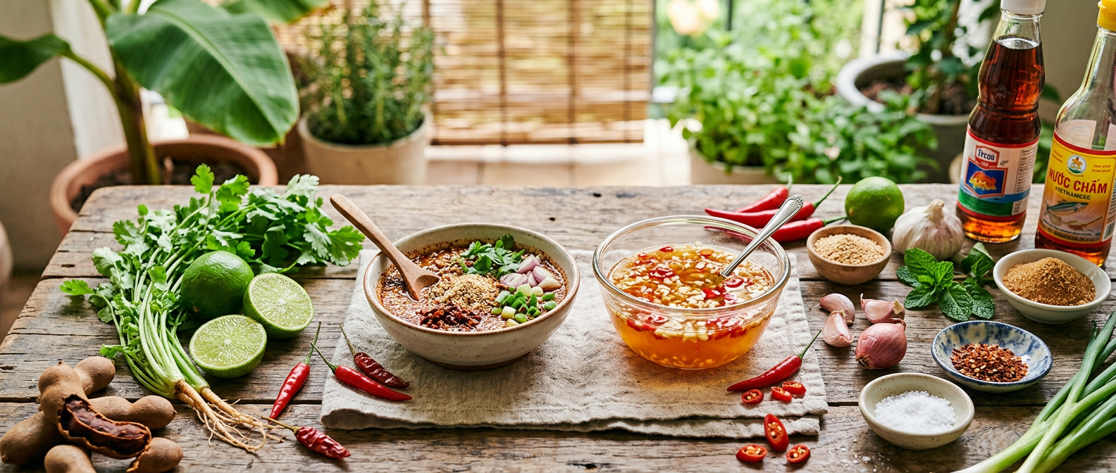 RECEPT | Asijské omáčky Nam jim jaew a Nước chấm