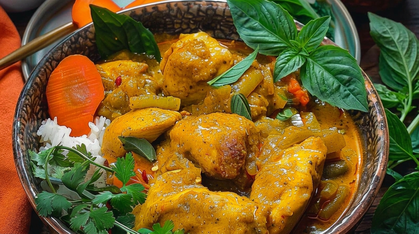 RECEPT | Vietnamské kuřecí kari (Cà Ri Gà)
