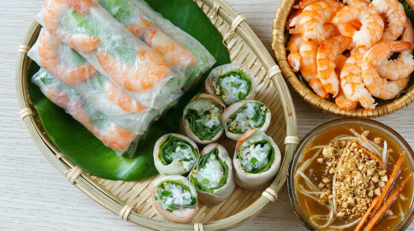 RECEPT | Vietnamské letní závitky Gỏi Cuốn