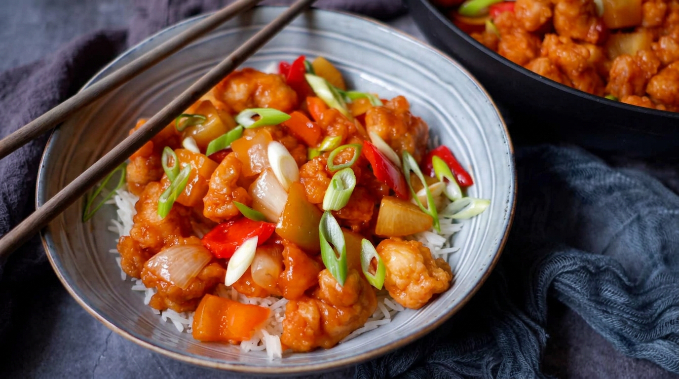 RECEPT | Kuře ve sladkokyselé omáčce Gu Lou Yuk