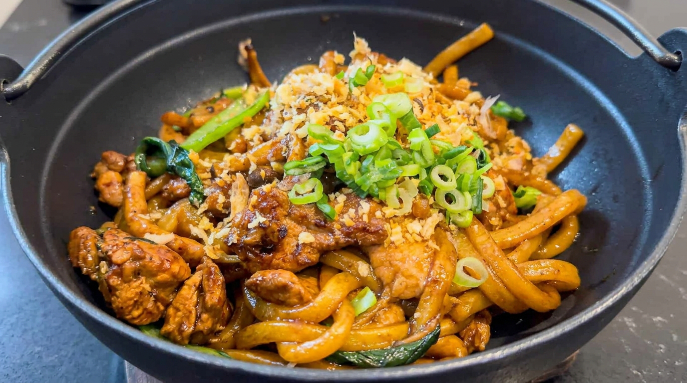 RECEPT | Japonské Yaki Udon (Smažené udon nudle)
