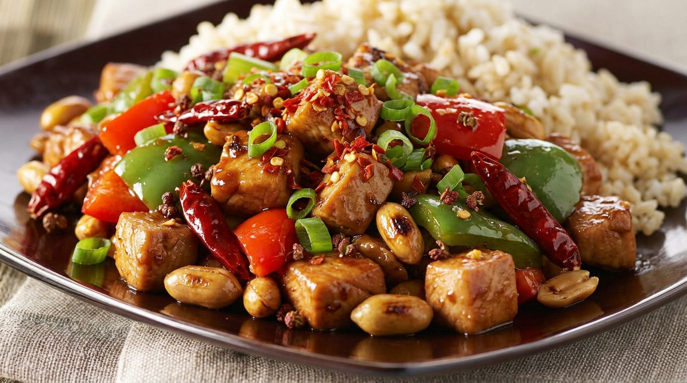RECEPT | Čínské kuřecí Kung Pao