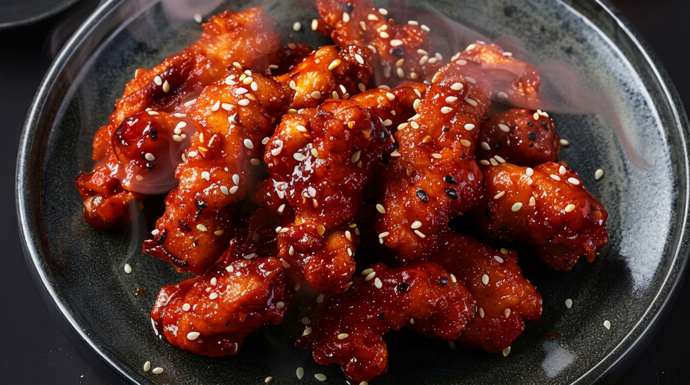 RECEPT | Sweet and Spicy Korean Chicken