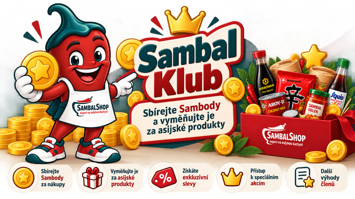Spouštíme věrnostní program Sambal Klub