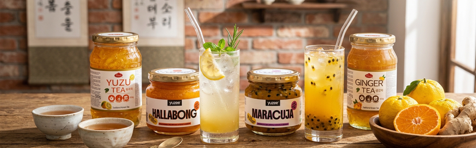 Yuzu čaj a další ovocné speciality z Koreje