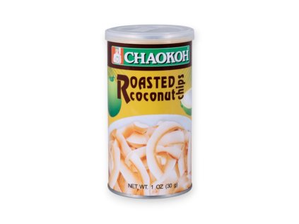 Pražené kokosové chipsy