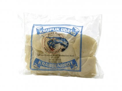 Krevetové chipsy Krupuk - Ovál 500g