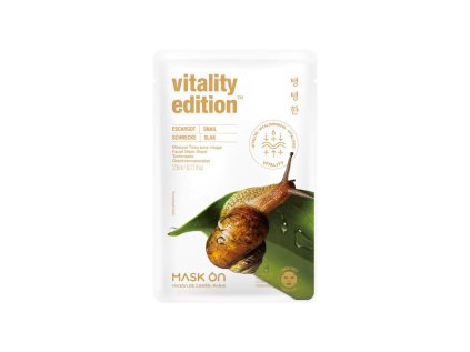 Pleťová maska Vitality Snail 23ml