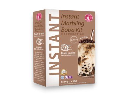 Instantní Marble Bubble Tea - kávový 4x60g