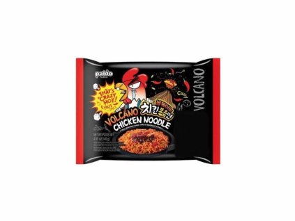 Instantní nudle s kuřecí příchutí Volcano - extra pálivé 140g