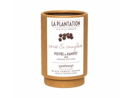 Kampotský černý pepř - tubus