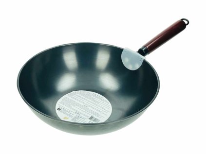 Wok pánev s dřevěným držadlem Non Stick 32cm