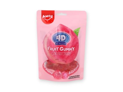 Ovocné bonbony 4D Broskev