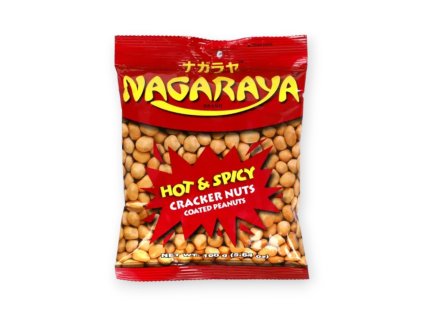 Křupavé oříšky s příchutí Hot & Spicy 160g