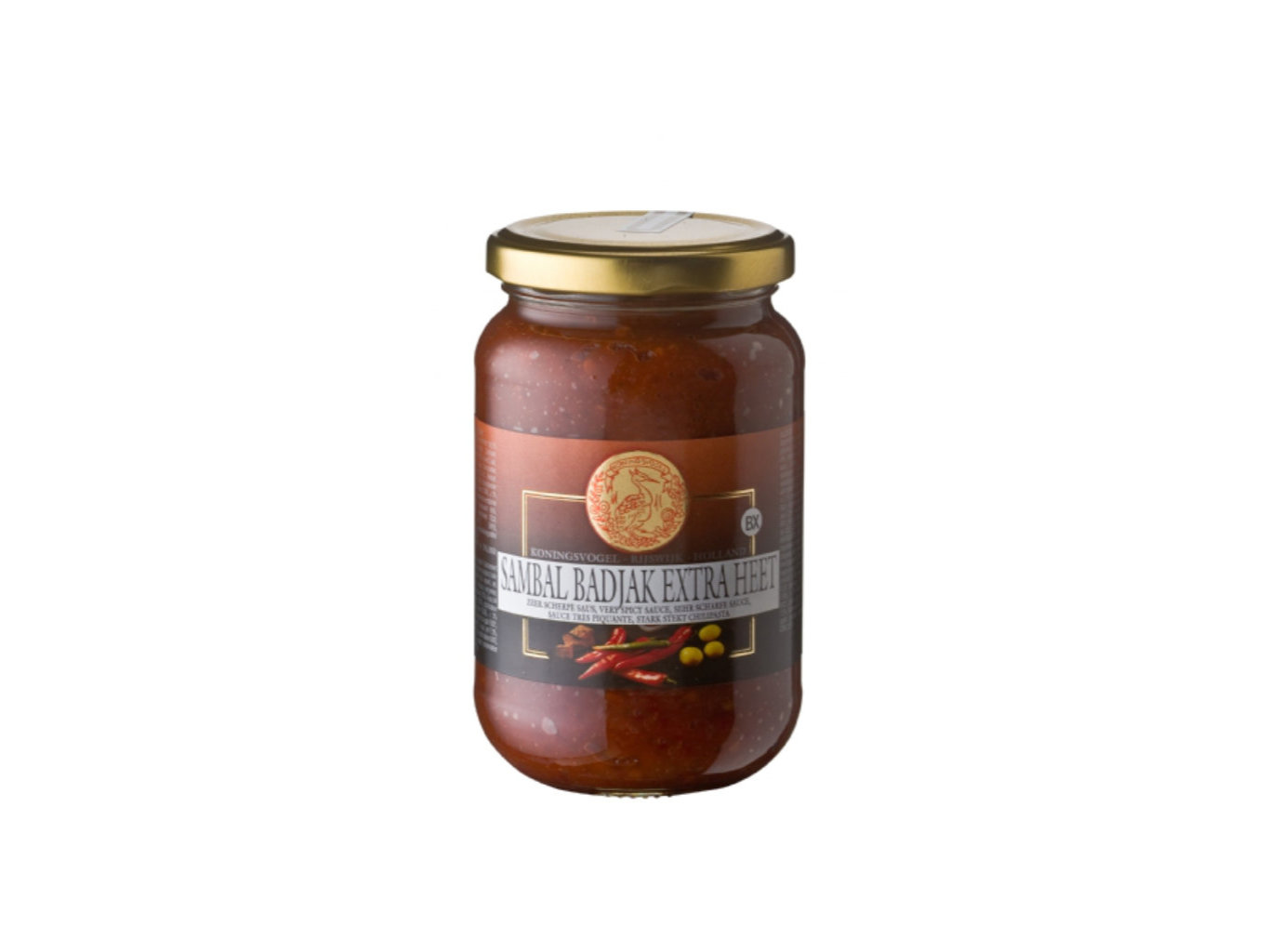 Levně Köningsvogel Sambal Badjak Extra Heet 375g