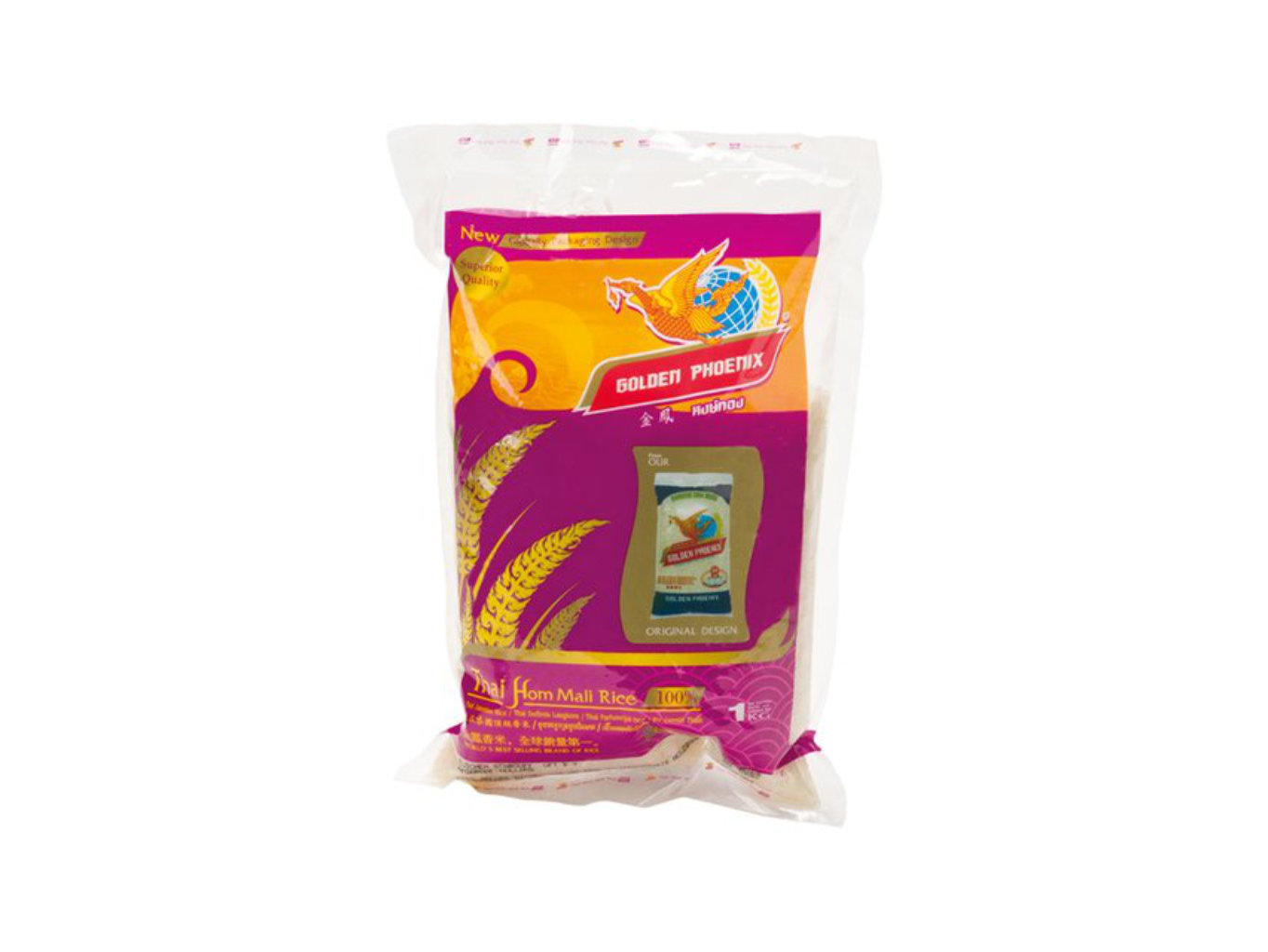 Levně Golden Phoenix Jasmínová rýže Thai 1kg