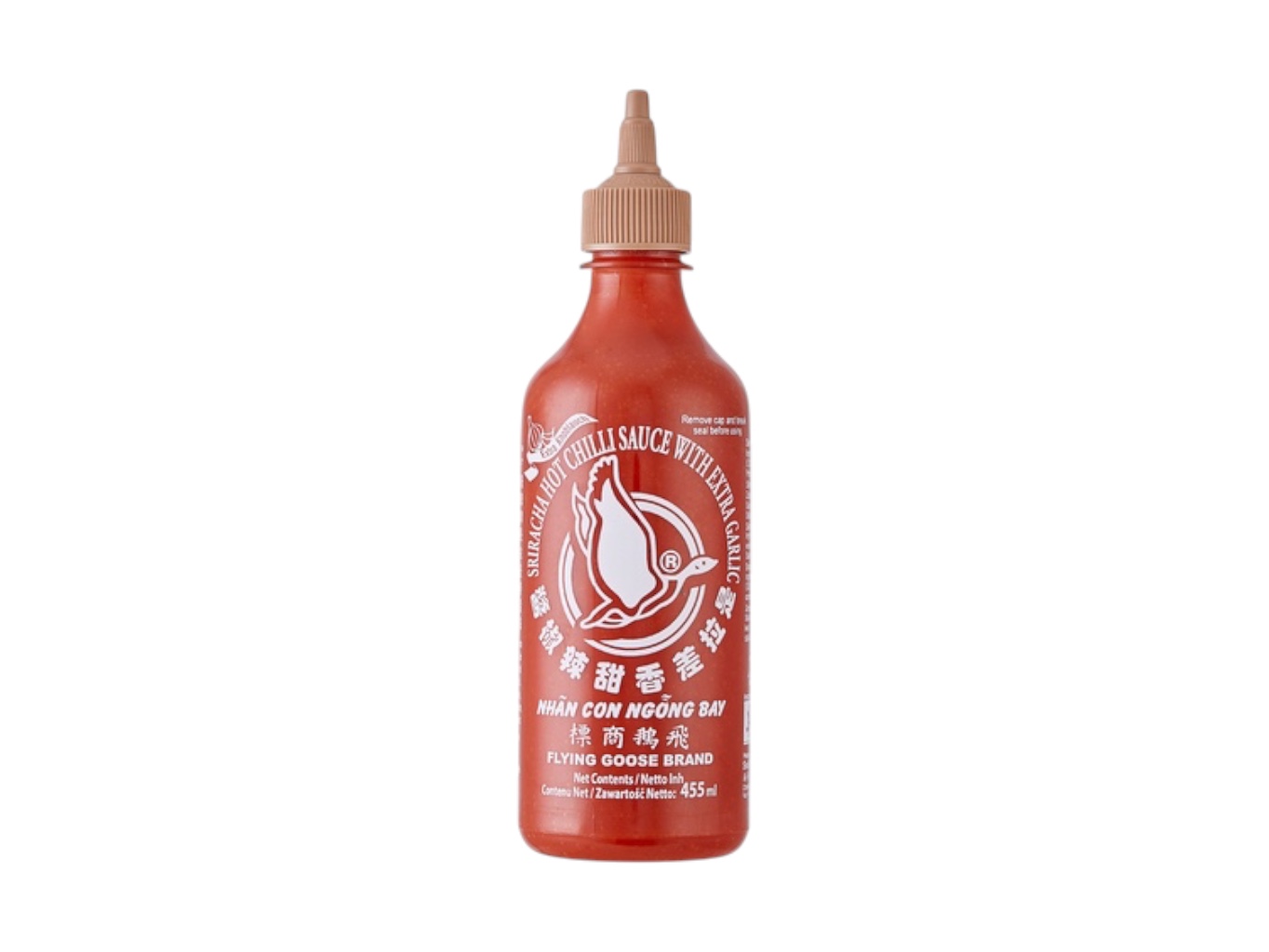 Flying Goose Omáčka Sriracha - Chilli & Česnek 455ml