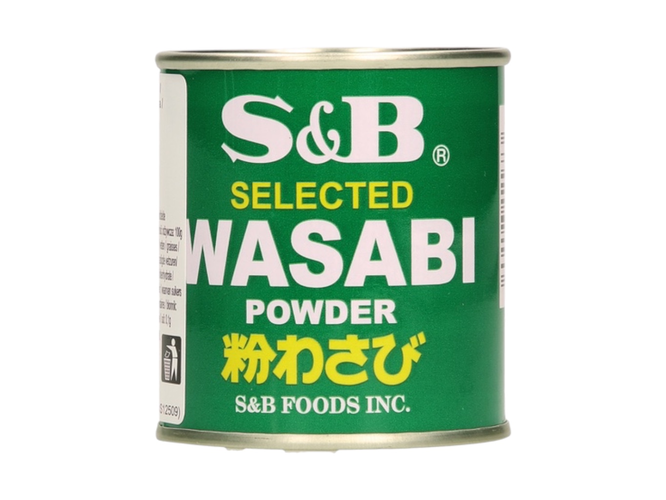 Levně S&B Wasabi pasta v prášku 30g