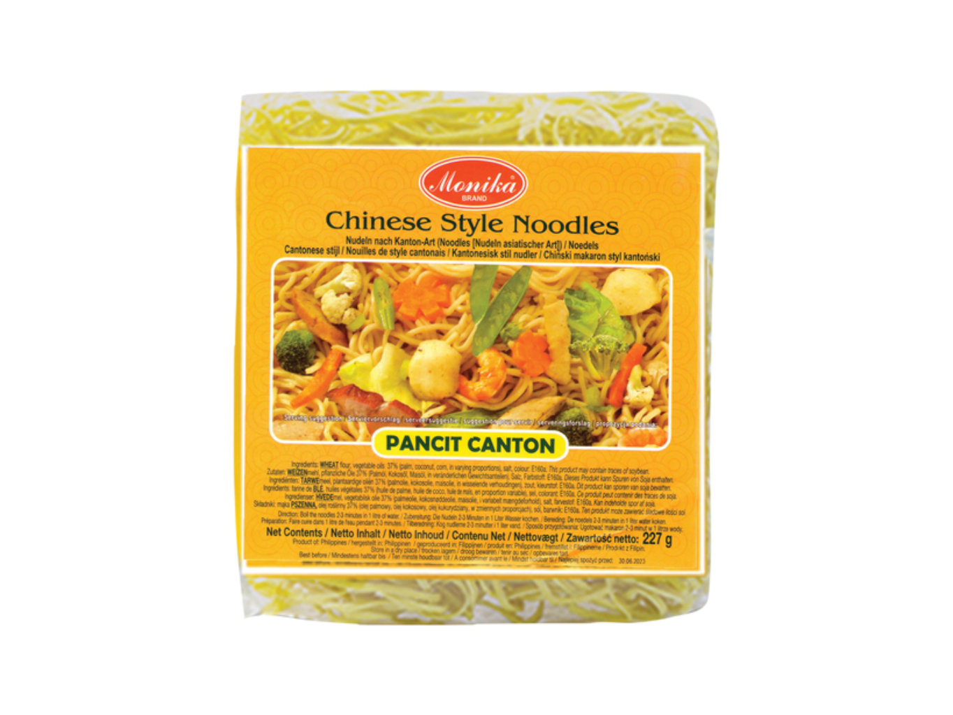 Monika Čínské pšeničné nudle - Pancit Canton 227g