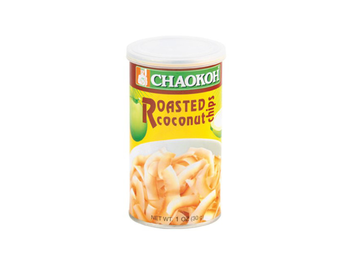 Chaokoh Pražené kokosové chipsy 30g