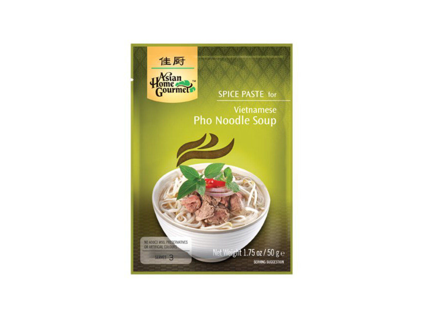 Asian Home Gourmet Pasta na polévku Pho 50g (Vietnam)