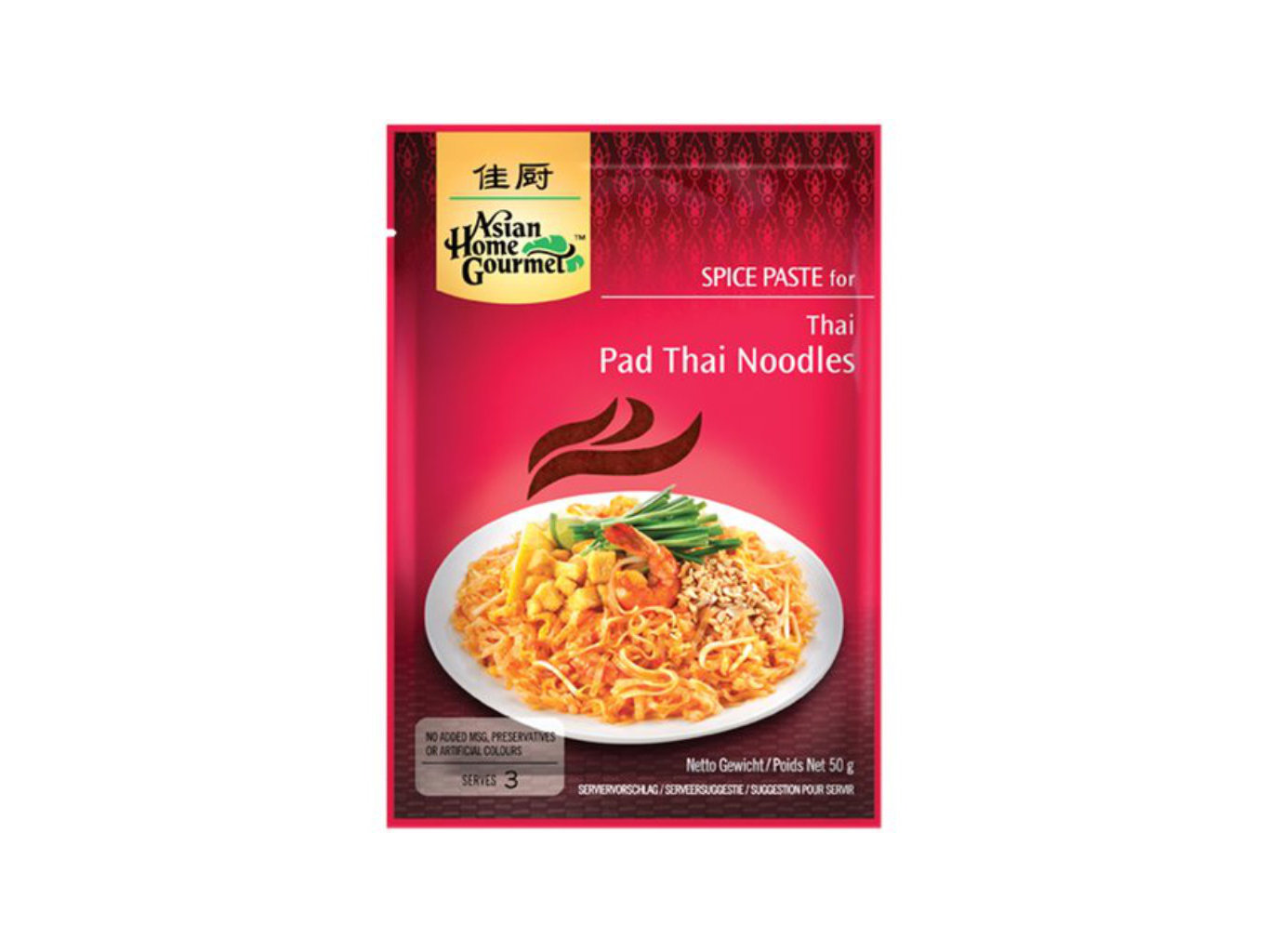 Asian Home Gourmet Pasta na nudle Pad Thai (Thajsko) 50g