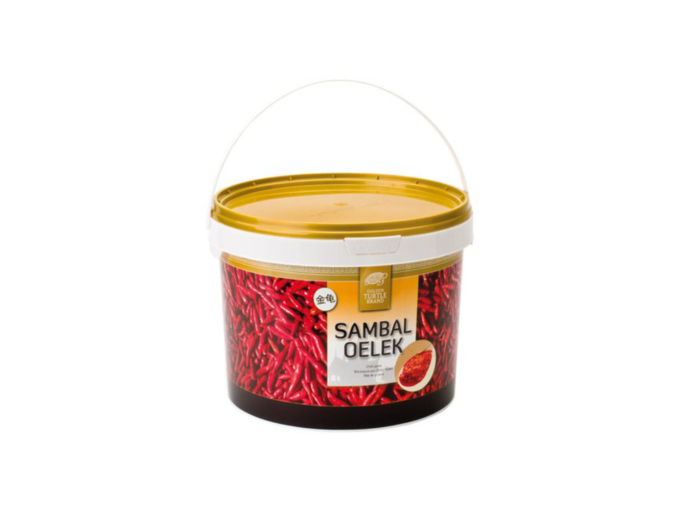 Golden Turtle Sambal Oelek GT 10kg