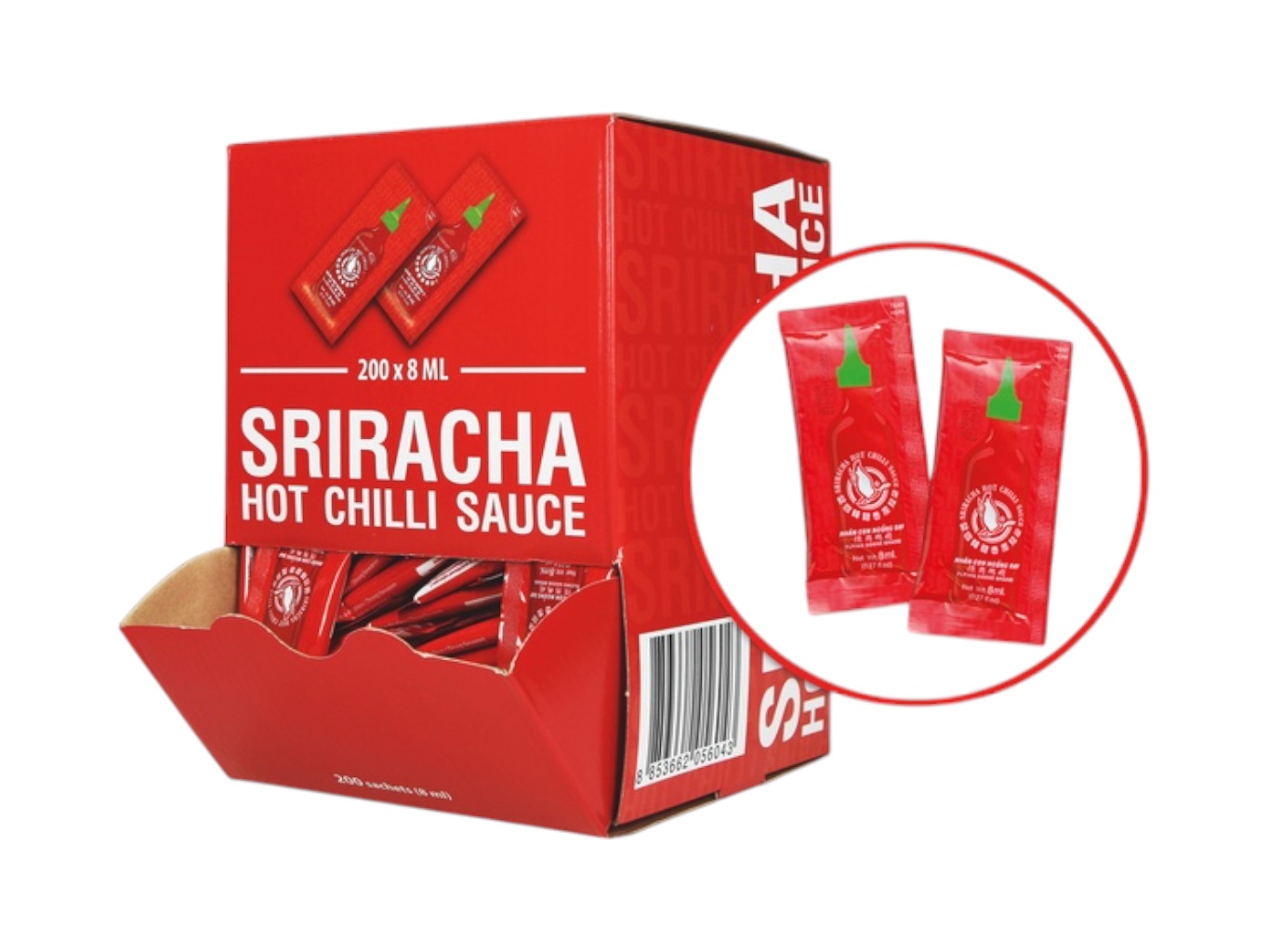 Flying Goose Omáčka Sriracha - Originál 8ml (200ks)