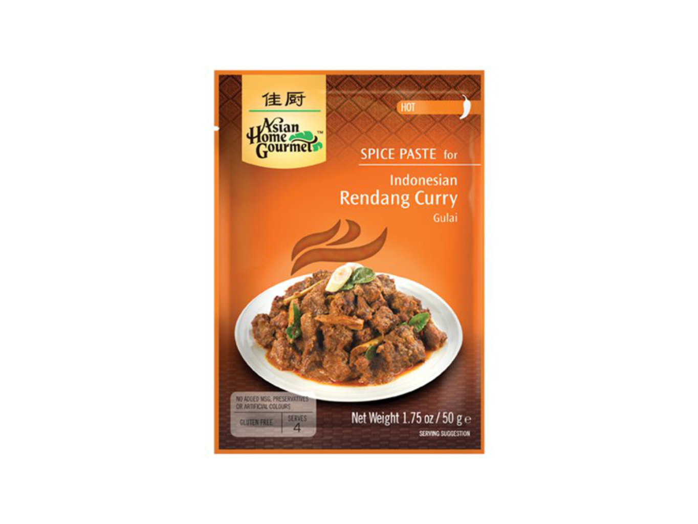 Asian Home Gourmet Pasta Rendang Curry (Indonésie) 50g