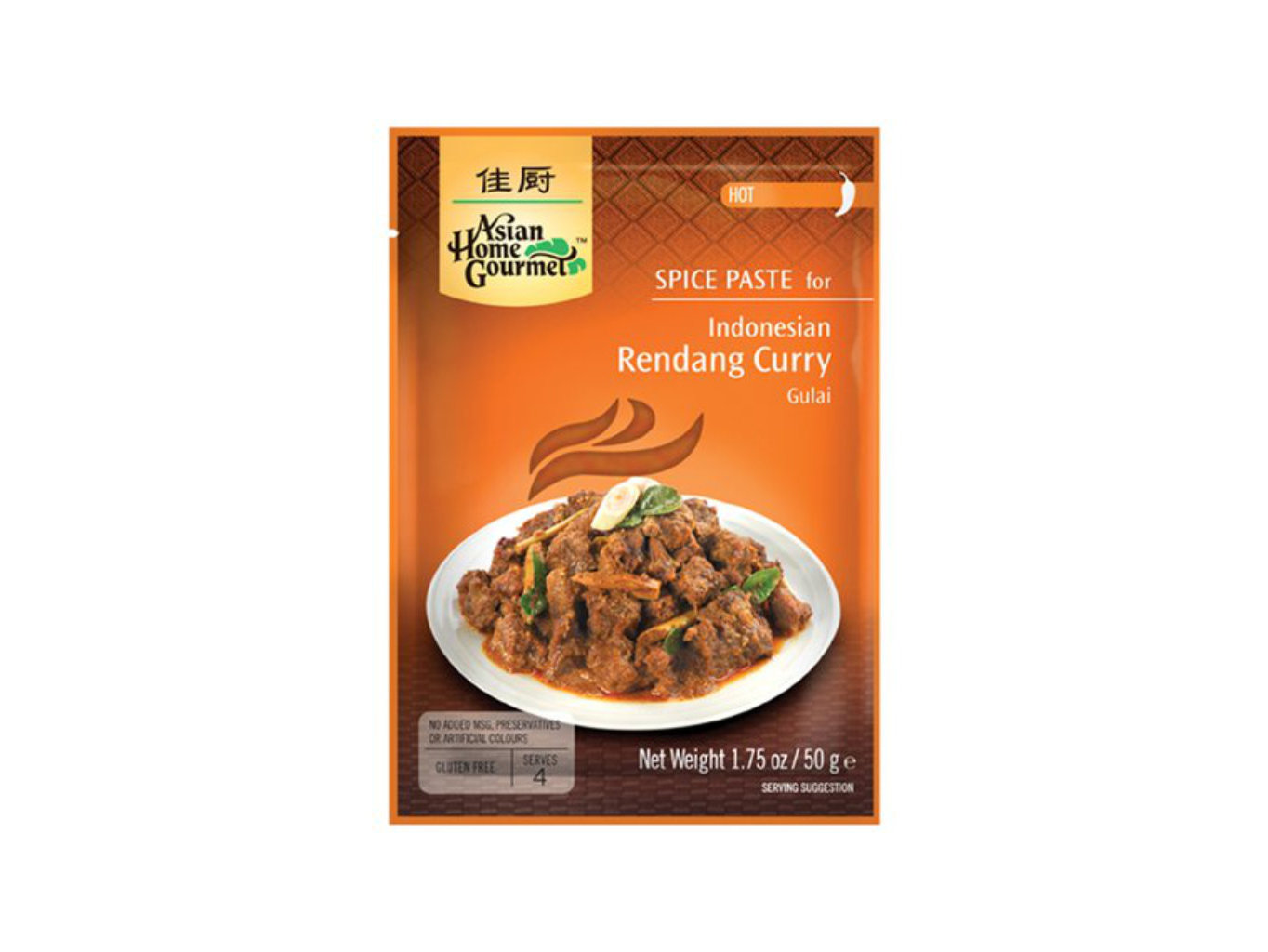 Levně Asian Home Gourmet Pasta Rendang Curry (Indonésie) 50g