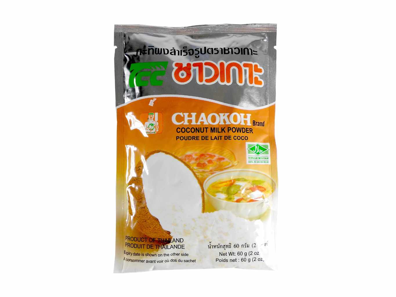 Levně Chaokoh Kokosové mléko v prášku 60g