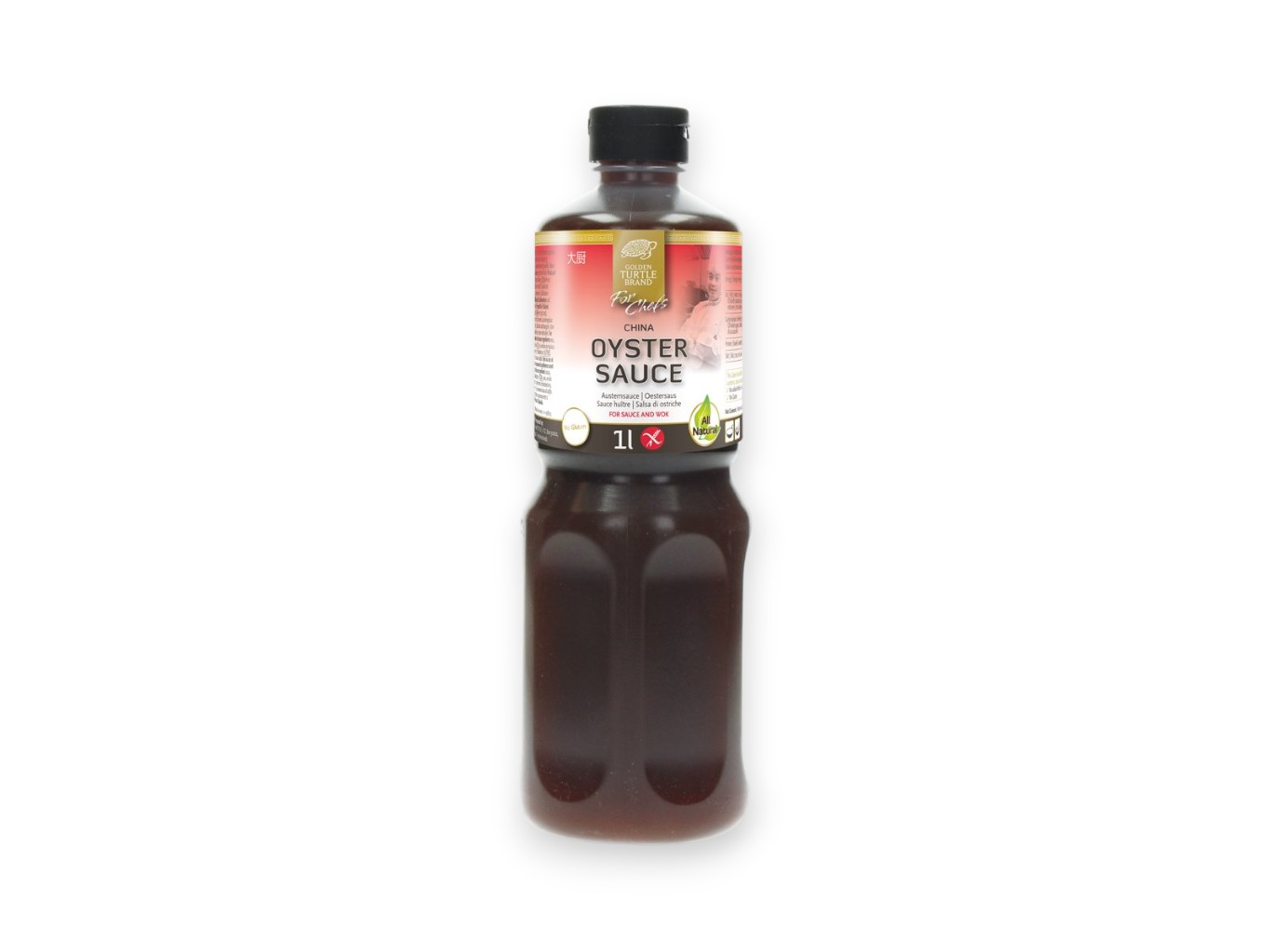 Levně Golden Turtle Chef Ústřicová omáčka 1l - Chef's Selection