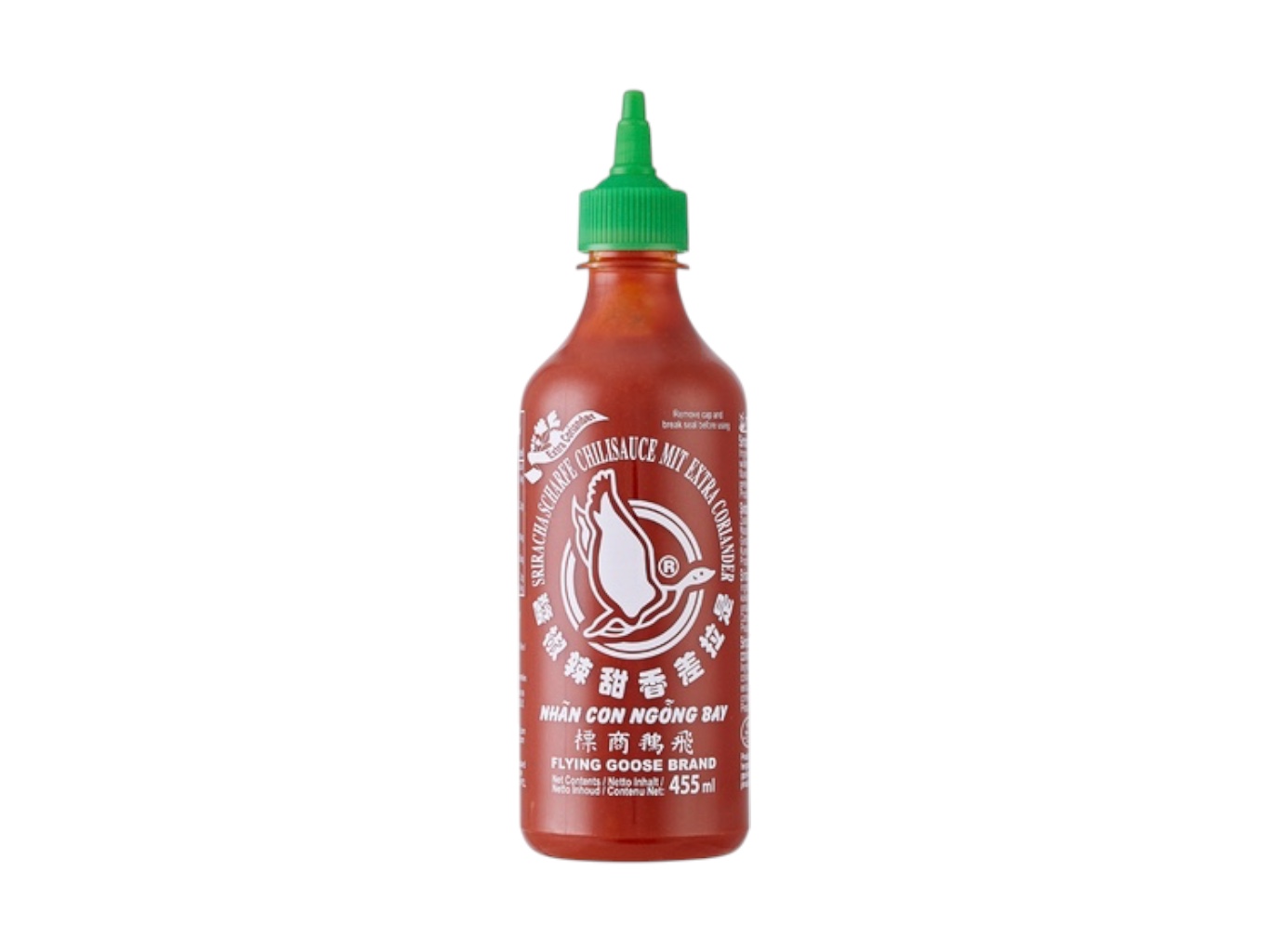 Flying Goose Omáčka Sriracha - Chilli & Koriandr 455ml