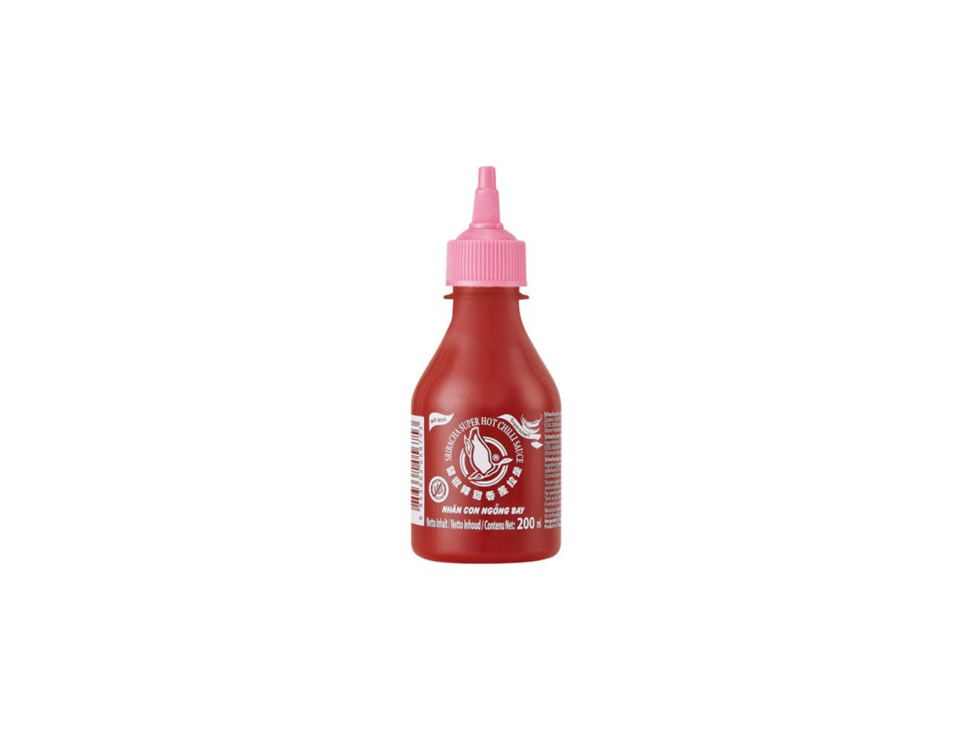 Flying Goose Omáčka Sriracha - Extra Hot bez MSG 200ml