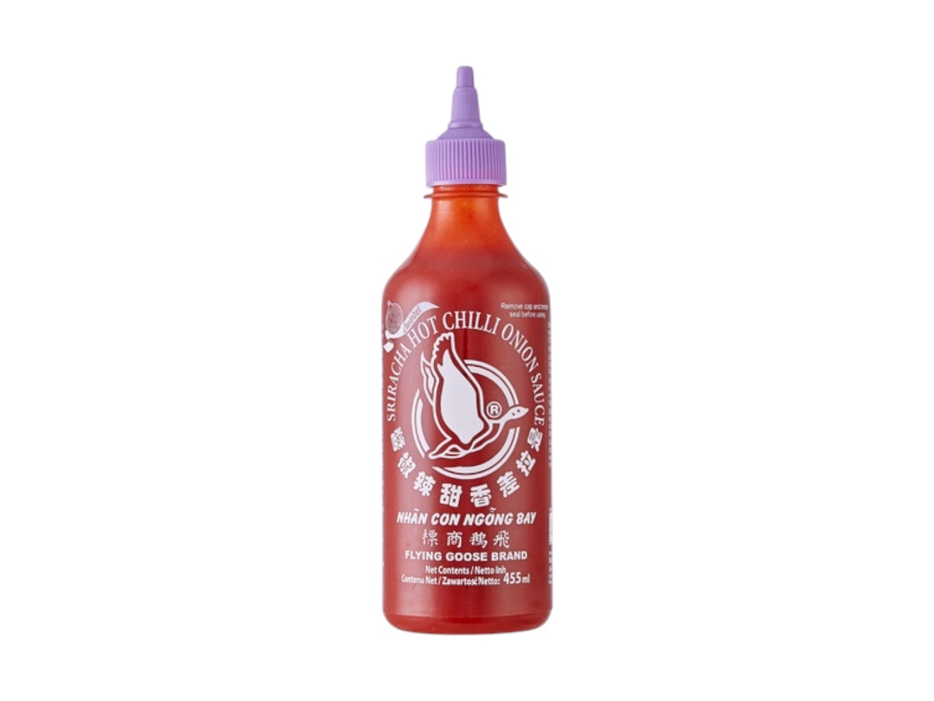 Levně Flying Goose Omáčka Sriracha - Chilli & Cibule 455ml