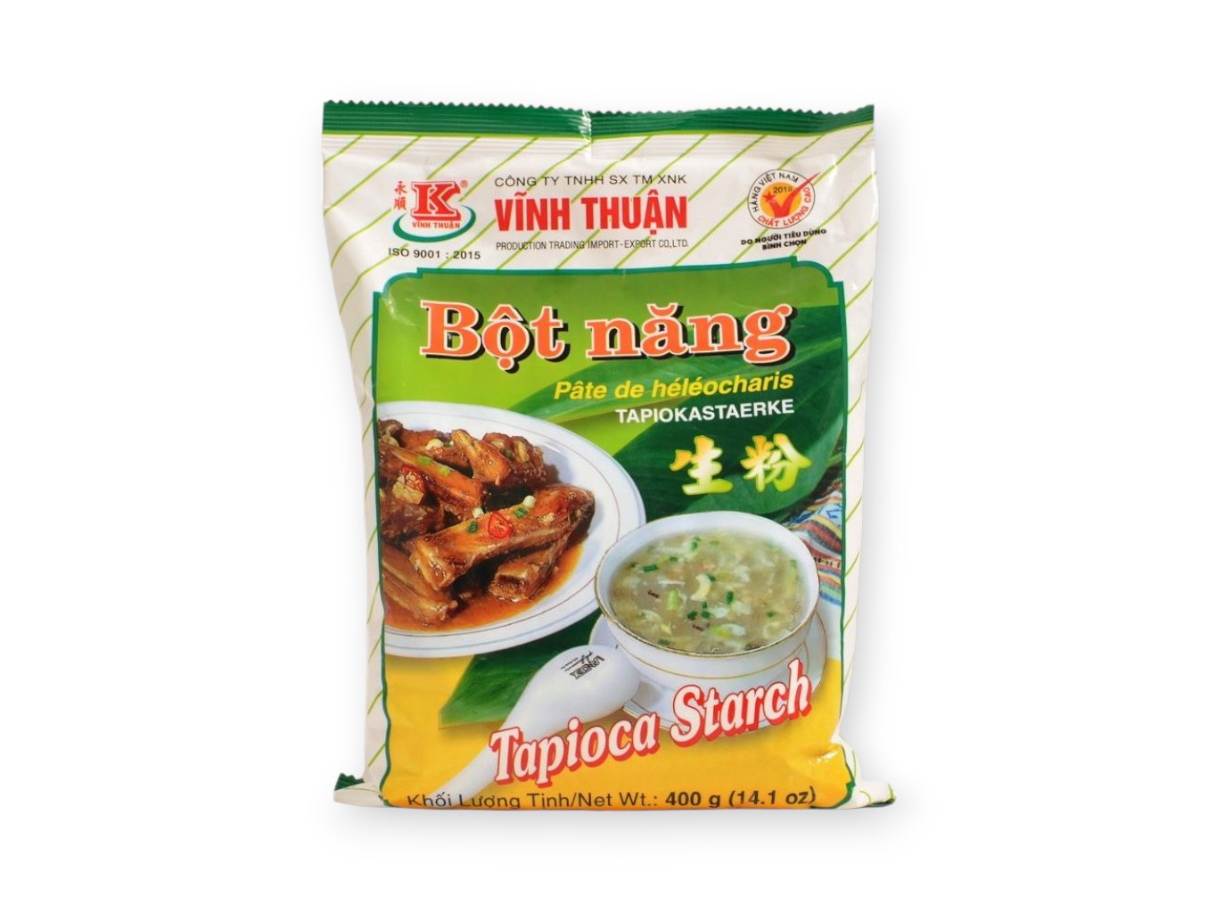 Levně Vinh Thuan Vietnamský tapiokový škrob 400g