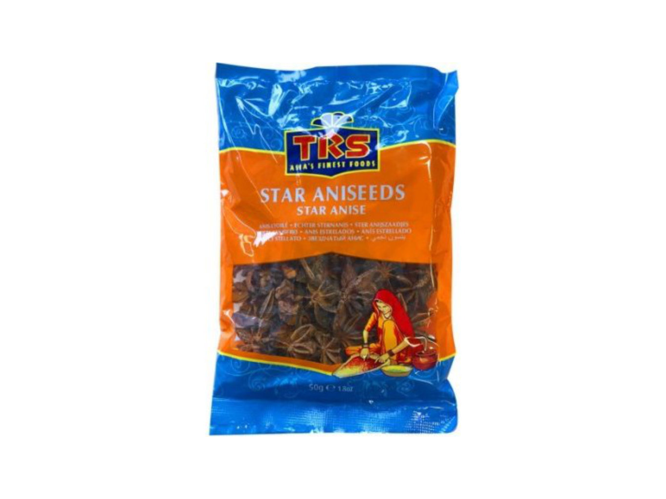 Levně TRS Badyán celý (Star Anise) 50g
