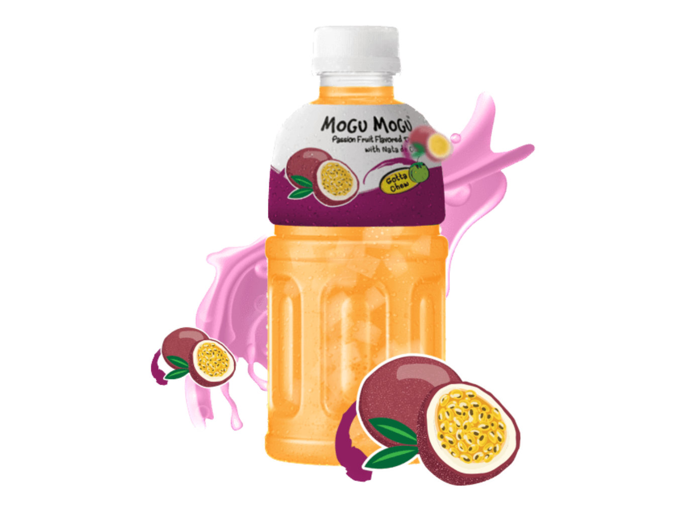 Mogu Mogu Žvýkací nápoj - Maracuja 320ml