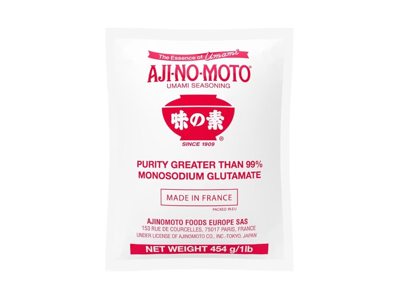 Levně Ajinomoto Glutamát sodný 454g