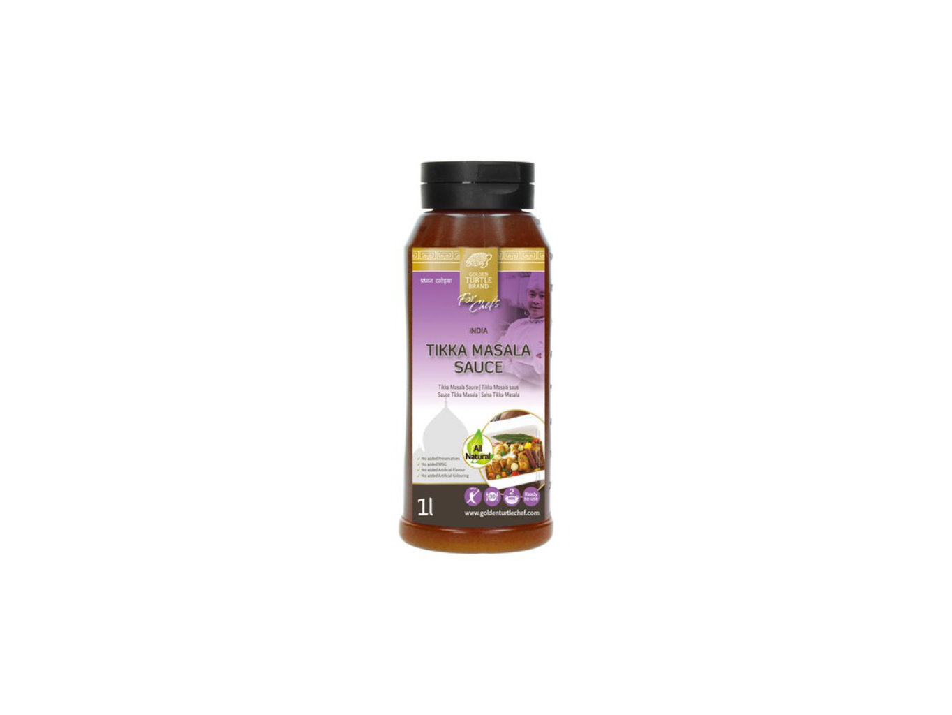 Golden Turtle Chef Omáčka Tikka Masala 1l - Chef\'s Selection