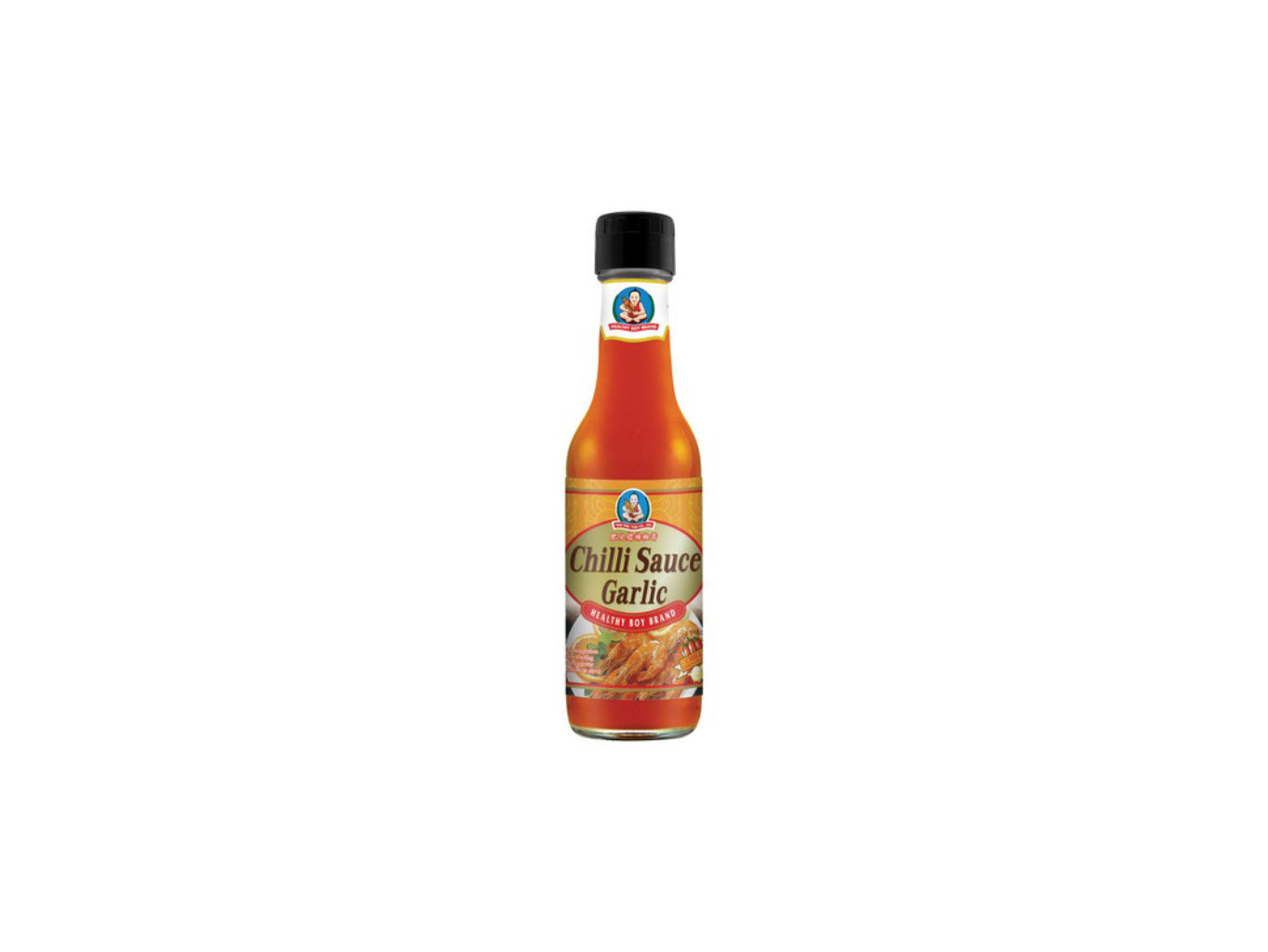 Levně Healthy Boy Chilli omáčka s česnekem 250ml