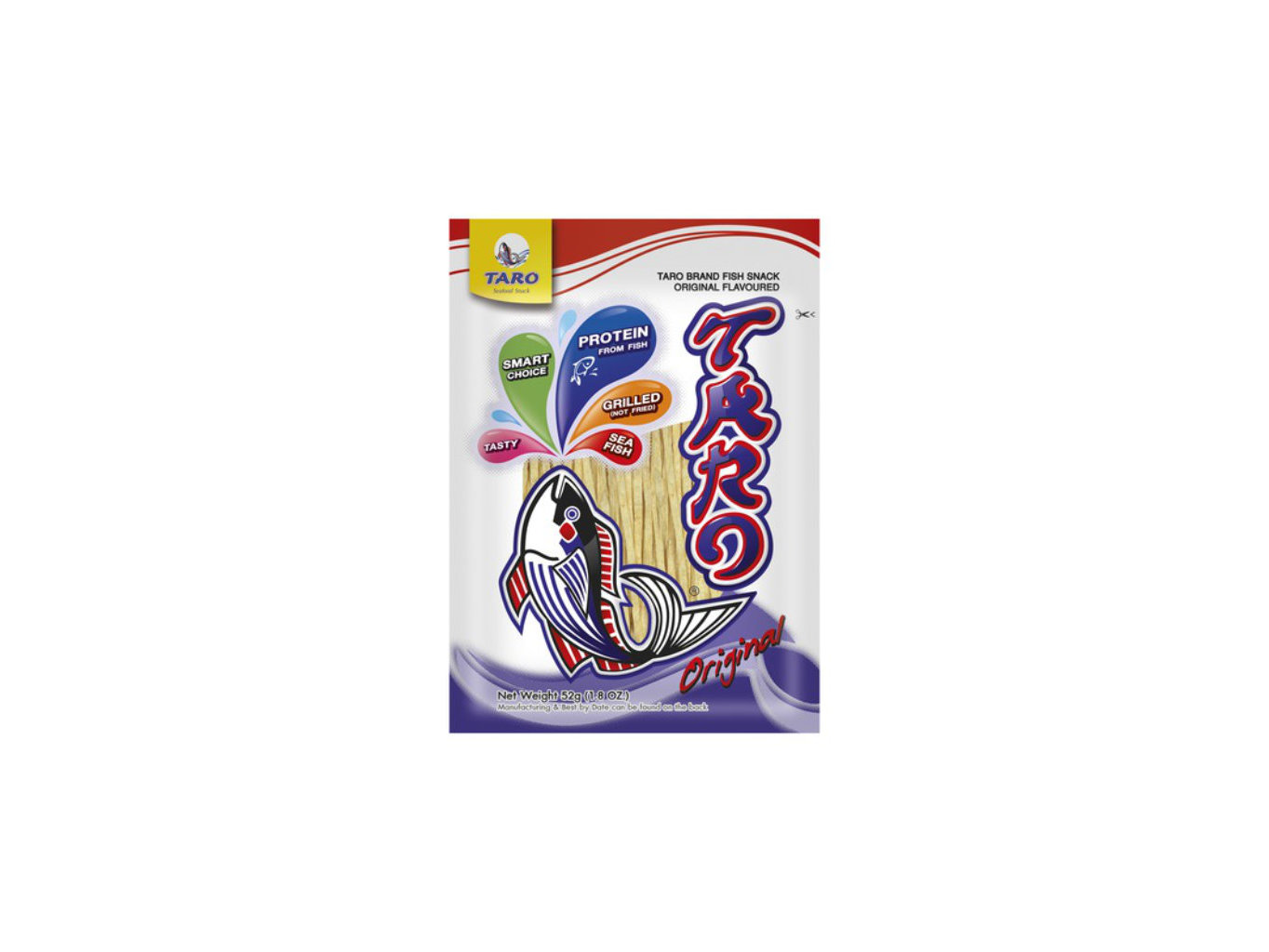 Taro Sušený rybí snack Original 52g