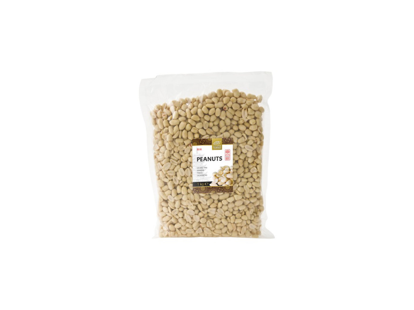Levně Golden Turtle Arašídy - nesolené 1kg