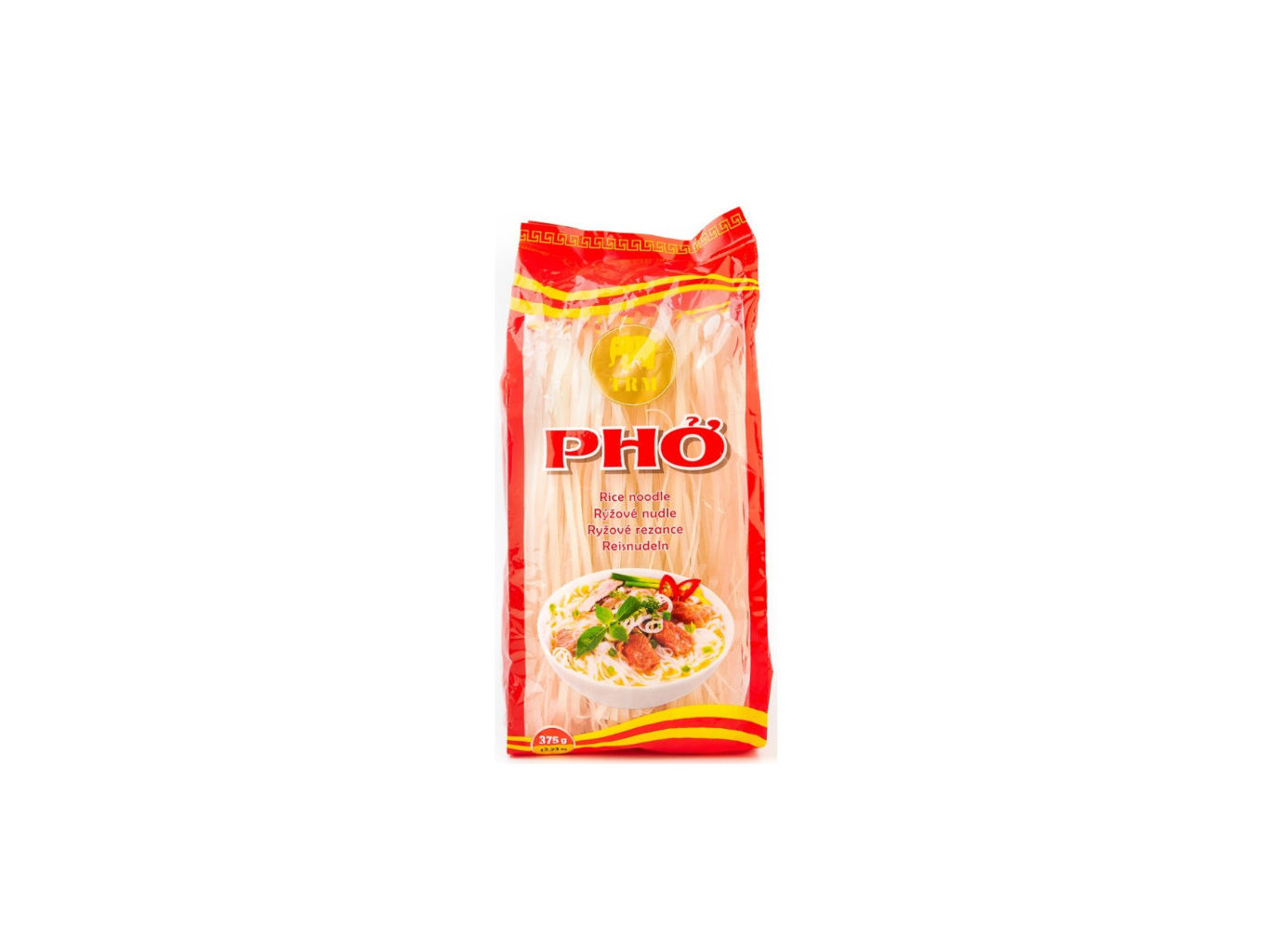 TRM Rýžové nudle na polévku Pho (5 mm) 375g