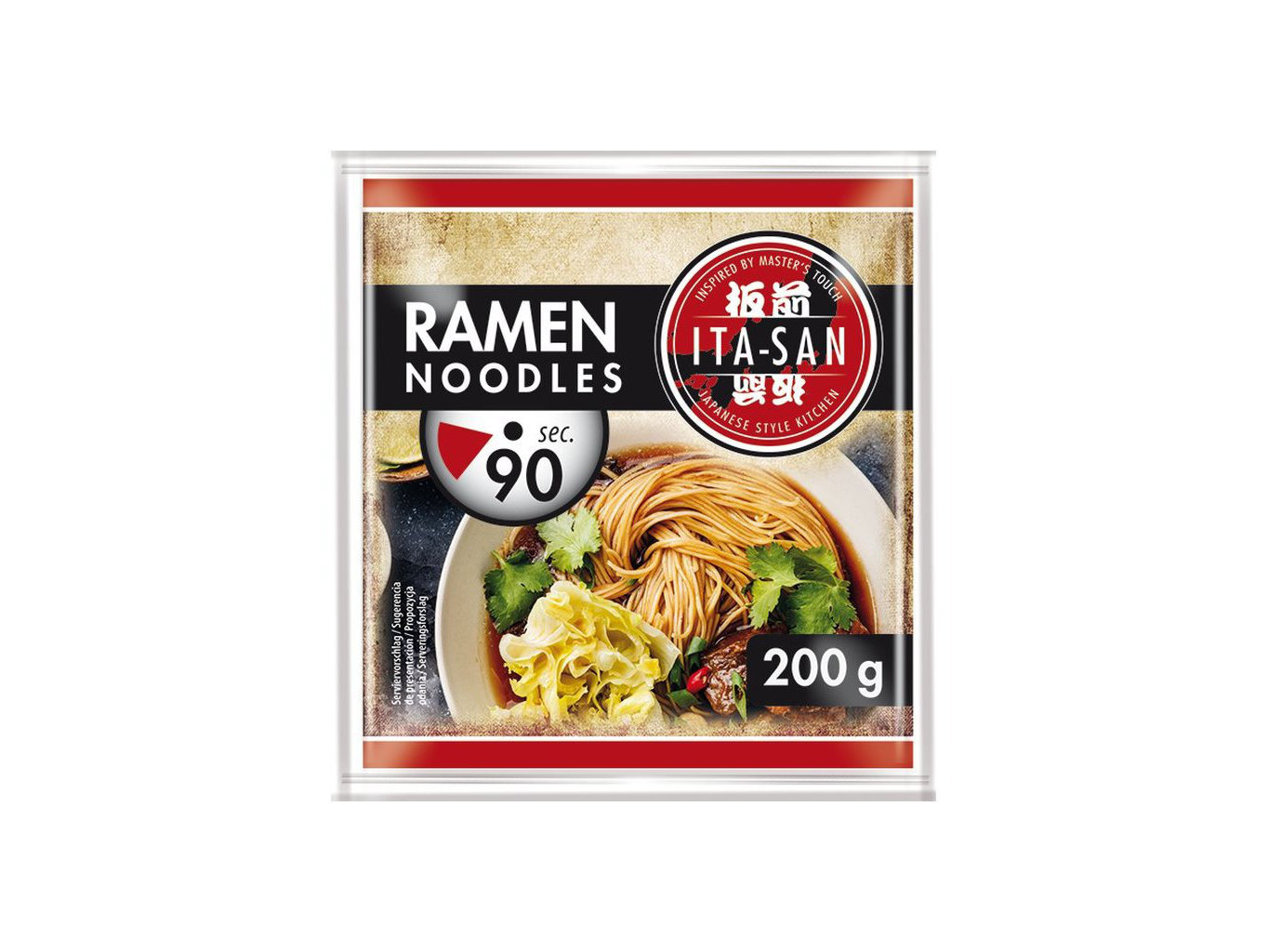 Ita-San Nudle Ramen - čerstvé 200g