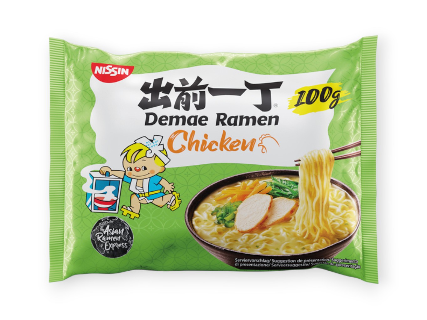 Nissin Instantní nudle Ramen - kuřecí 100g