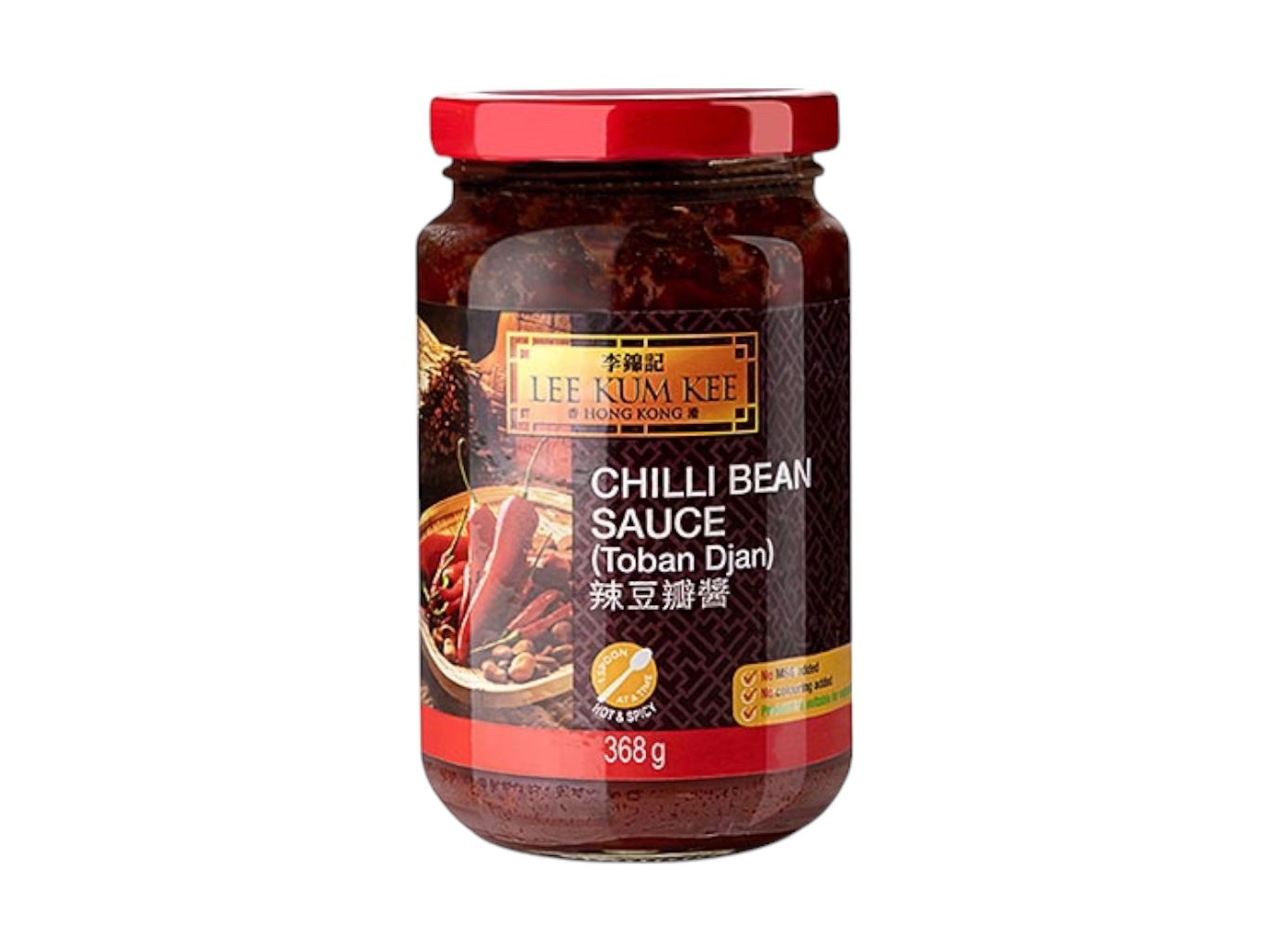 Levně Lee Kum Kee Fazolová chilli omáčka Toban Djan 368g