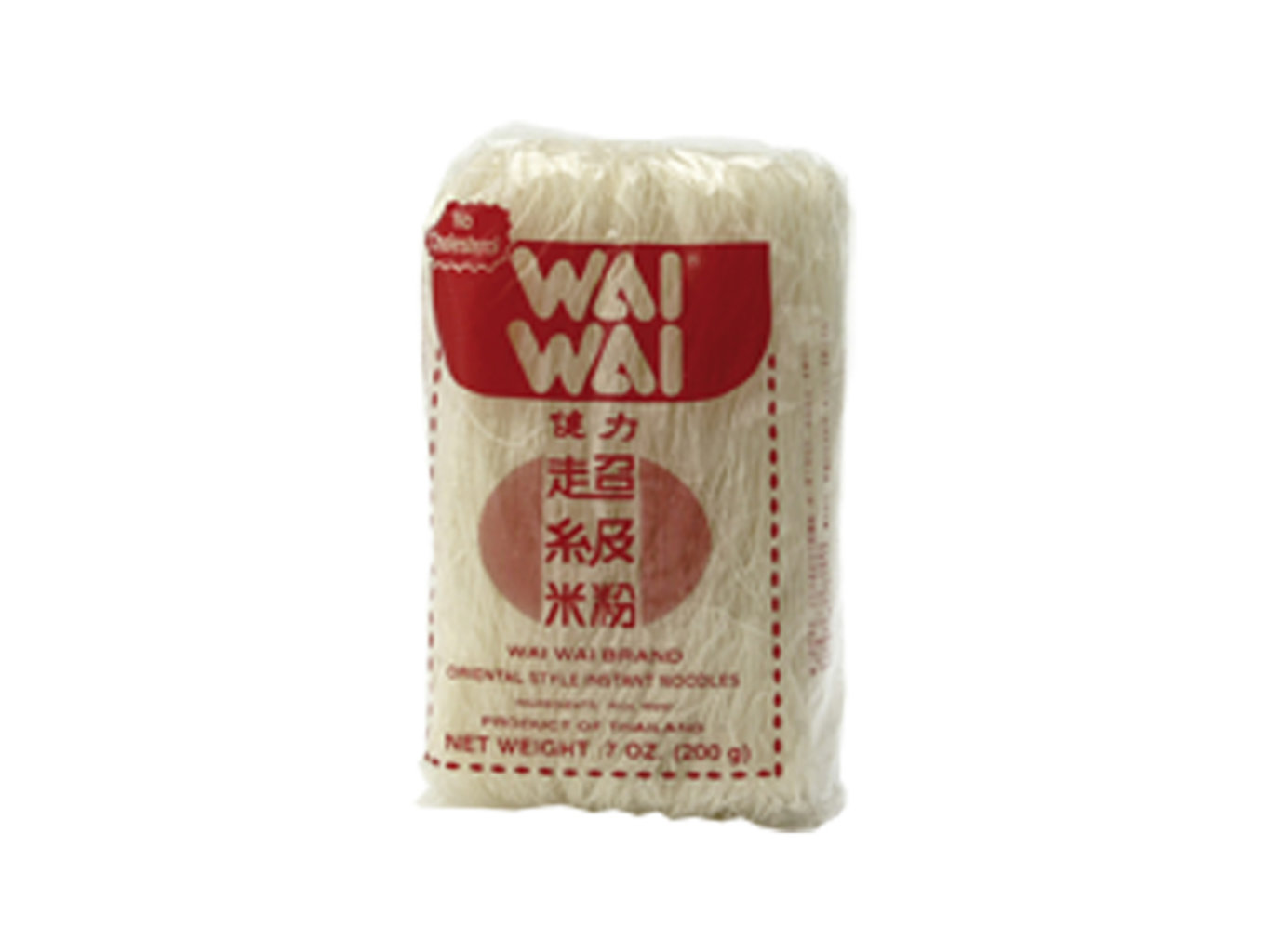 Wai Wai Vlasové rýžové nudle Vermicelli 200g