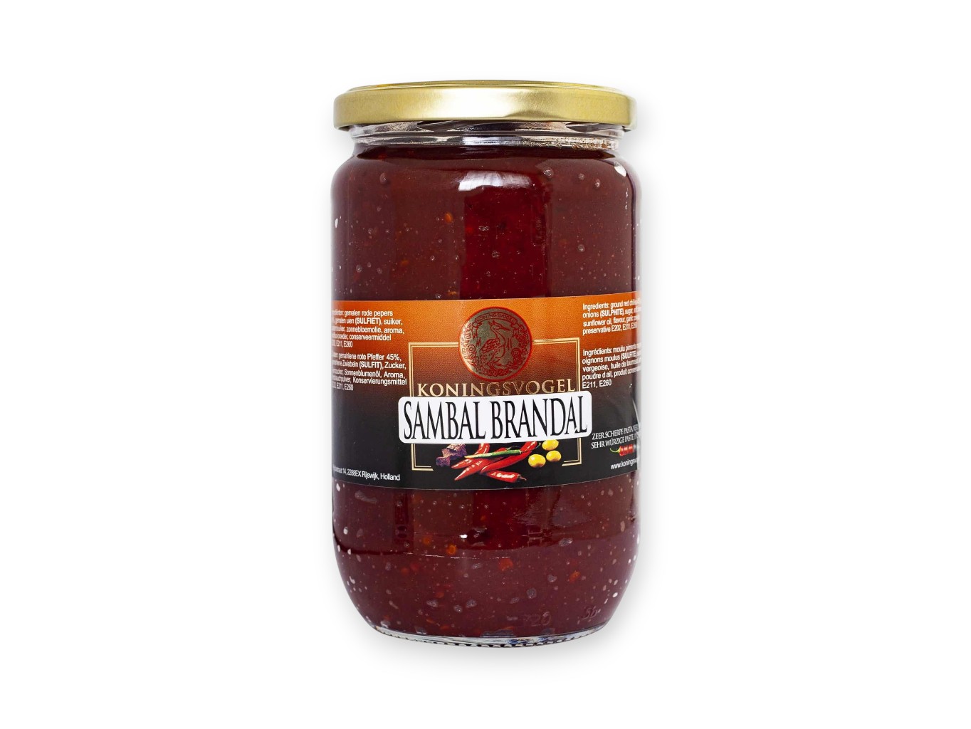 Levně Köningsvogel Sambal Brandal 750g
